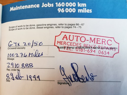 1988 MERCEDES-BENZ 500 SEC AUTO Te koop (foto 163 van 168)