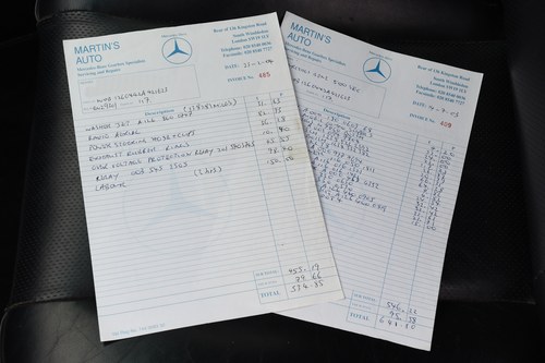 1988 MERCEDES-BENZ 500 SEC AUTO Te koop (foto 143 van 168)