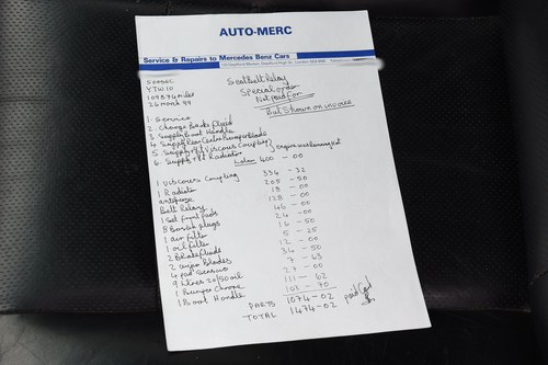 1988 MERCEDES-BENZ 500 SEC AUTO Te koop (foto 142 van 168)