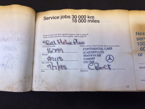 1991 Mercedes Benz 500SL-32 (R129) For Sale (picture 156 of 176)