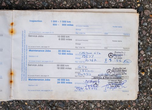 1984 Mercedes-Benz 500SL (R107) En venta (imagen 162 de 201)