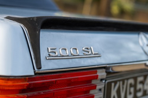 1984 Mercedes-Benz 500SL (R107) En venta (imagen 112 de 201)