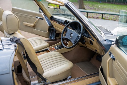 1984 Mercedes-Benz 500SL (R107) En venta (imagen 42 de 201)