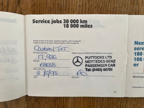 1991 Mercedes 500SL In vendita (immagine 182 di 192)