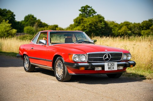 1988 Mercedes-Benz 560SL (LHD) till salu (bild 1 av 209)