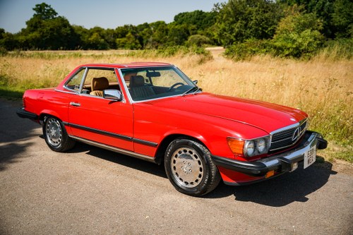 1988 Mercedes-Benz 560SL (LHD) till salu (bild 8 av 209)