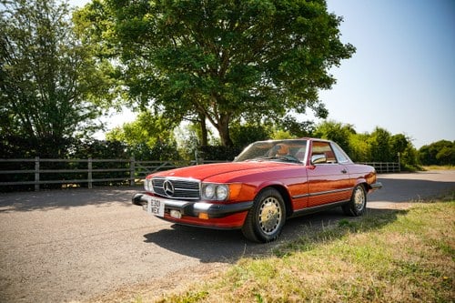 1988 Mercedes-Benz 560SL (LHD) till salu (bild 28 av 209)