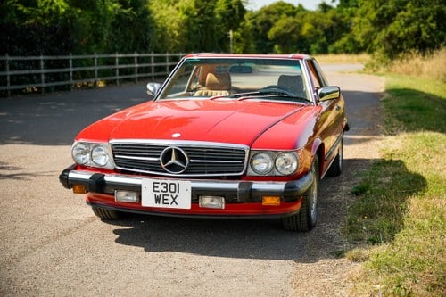 1988 Mercedes-Benz 560SL (LHD) till salu (bild 25 av 209)