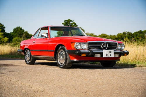 1988 Mercedes-Benz 560SL (LHD) till salu (bild 4 av 209)