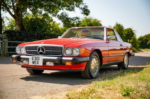 1988 Mercedes-Benz 560SL (LHD) till salu (bild 17 av 209)
