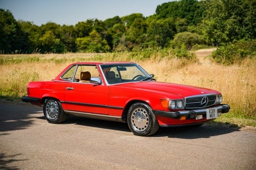 1988 Mercedes-Benz 560SL (LHD) till salu (bild 26 av 209)