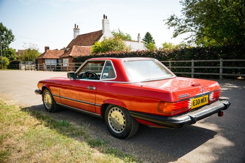 1988 Mercedes-Benz 560SL (LHD) till salu (bild 20 av 209)