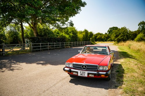 1988 Mercedes-Benz 560SL (LHD) till salu (bild 23 av 209)