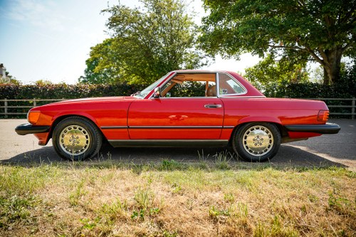 1988 Mercedes-Benz 560SL (LHD) till salu (bild 24 av 209)