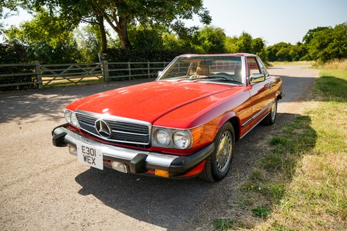 1988 Mercedes-Benz 560SL (LHD) till salu (bild 27 av 209)