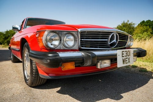 1988 Mercedes-Benz 560SL (LHD) till salu (bild 129 av 209)