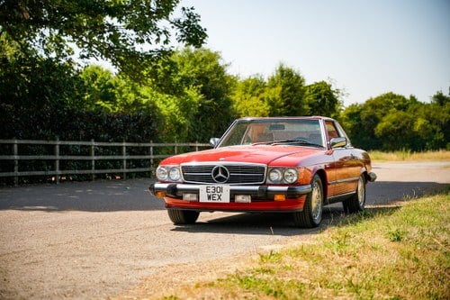 1988 Mercedes-Benz 560SL (LHD) till salu (bild 21 av 209)