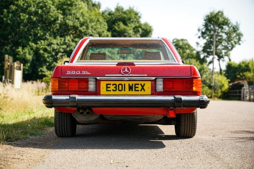 1988 Mercedes-Benz 560SL (LHD) till salu (bild 16 av 209)