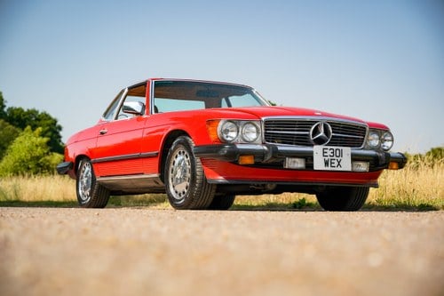 1988 Mercedes-Benz 560SL (LHD) till salu (bild 5 av 209)