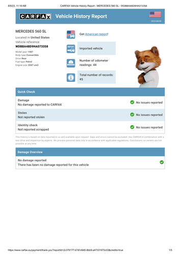 NO RESERVE - 1987 Mercedes-Benz 560SL Convertible 5,6L V8 - LHD In vendita (immagine 90 di 110)