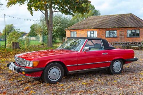 1988 Mercedes-Benz 560SL (R107, LHD) For Sale (picture 27 of 161)