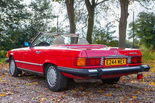 1988 Mercedes-Benz 560SL (R107, LHD) For Sale (picture 15 of 161)