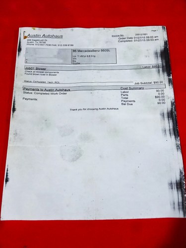 NO RESERVE - 1986 Mercedes-Benz 560SL (R107) LHD In vendita (immagine 103 di 106)