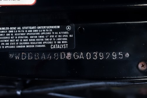 NO RESERVE - 1986 Mercedes-Benz 560SL (R107) LHD In vendita (immagine 87 di 106)