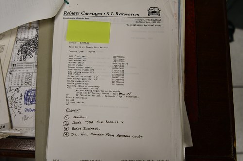 1959 Mercedes-Benz 190 SL For Sale (picture 105 of 122)