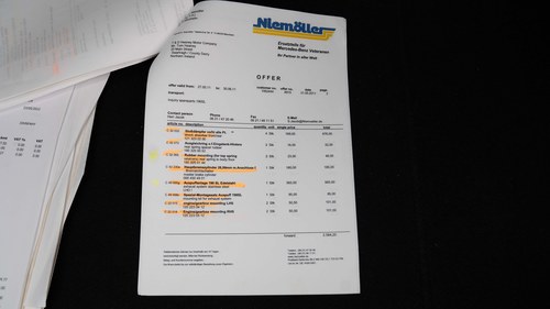 1958 Mercedes-Benz 190 SL à venda (imagem 154 de 169)