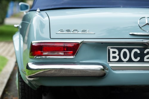 1964 Mercedes-Benz Pagoda 230SL (W113) In vendita (immagine 110 di 244)