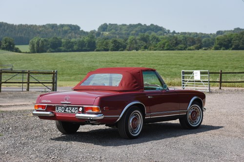 1969 Mercedes-Benz 280SL 4-speed Pagoda LHD In vendita (immagine 23 di 170)