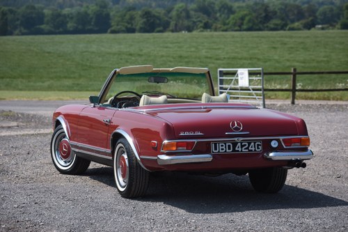 1969 Mercedes-Benz 280SL 4-speed Pagoda LHD In vendita (immagine 12 di 170)