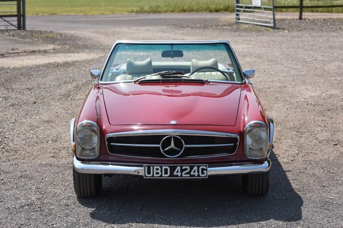 1969 Mercedes-Benz 280SL 4-speed Pagoda LHD In vendita (immagine 4 di 170)