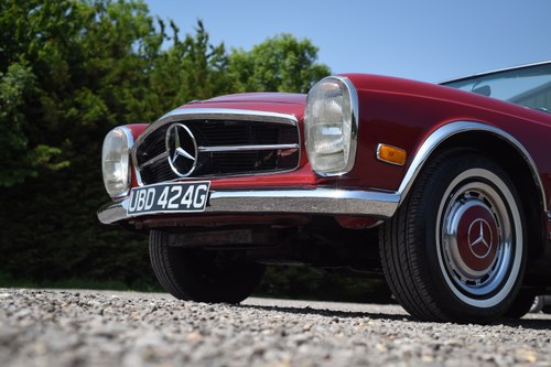 1969 Mercedes-Benz 280SL 4-speed Pagoda LHD In vendita (immagine 92 di 170)