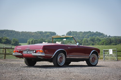 1969 Mercedes-Benz 280SL 4-speed Pagoda LHD In vendita (immagine 13 di 170)