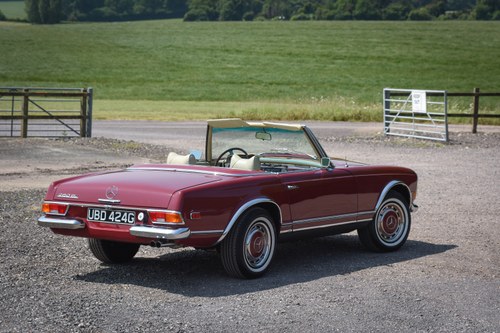 1969 Mercedes-Benz 280SL 4-speed Pagoda LHD In vendita (immagine 17 di 170)