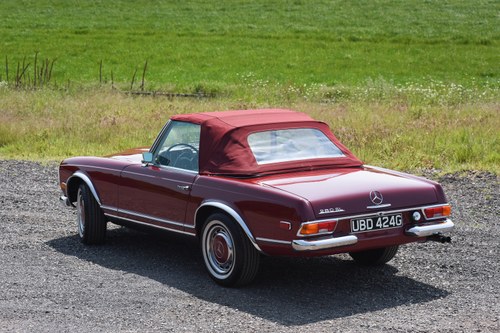 1969 Mercedes-Benz 280SL 4-speed Pagoda LHD In vendita (immagine 21 di 170)