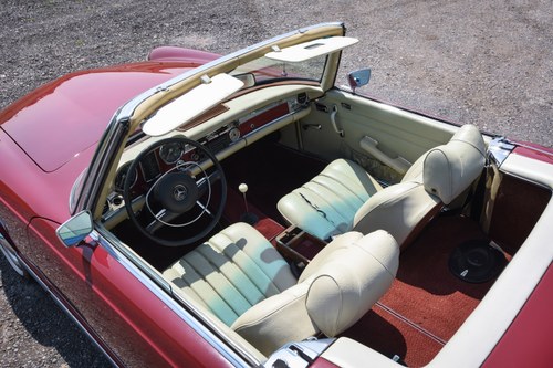 1969 Mercedes-Benz 280SL 4-speed Pagoda LHD In vendita (immagine 32 di 170)