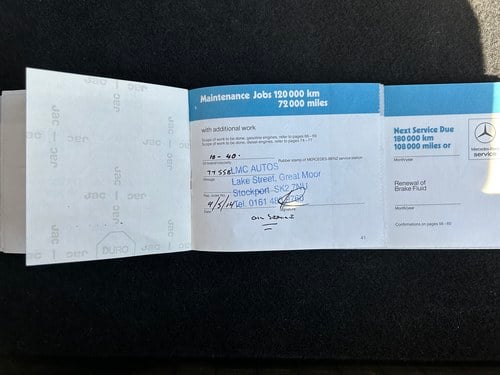 1986 Mercedes-Benz 560 SEC (W126) For Sale (picture 101 of 128)