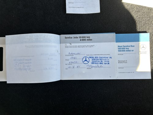 1986 Mercedes-Benz 560 SEC (W126) For Sale (picture 92 of 128)