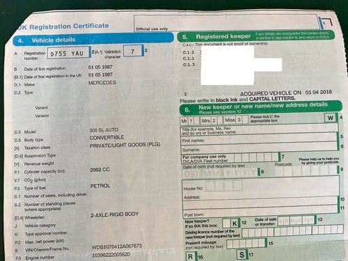 1987 Mercedes Benz 300SL R107 In vendita (immagine 113 di 132)