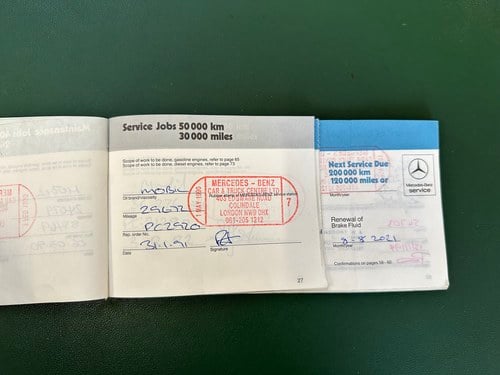 1987 Mercedes Benz 300SL R107 In vendita (immagine 127 di 132)