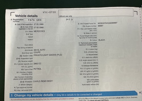 1989 Mercedes-Benz 300SL (R107) For Sale (picture 131 of 132)