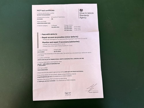 1989 Mercedes-Benz 300SL (R107) For Sale (picture 132 of 132)