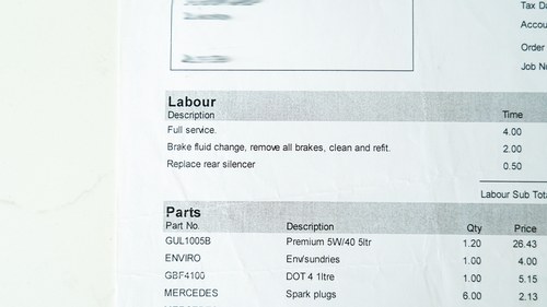 1989 Mercedes-Benz 300SL (R107) In vendita (immagine 121 di 127)