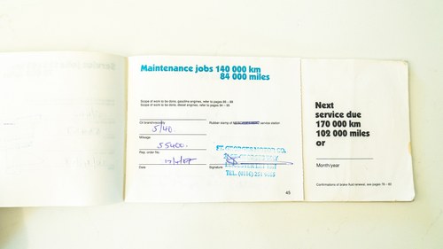 1989 Mercedes-Benz 300SL (R107) In vendita (immagine 106 di 127)