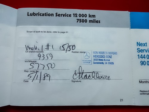 NO RESERVE - 1989 Mercedes-Benz 560SL (R107) à vendre (picture 117 of 125)