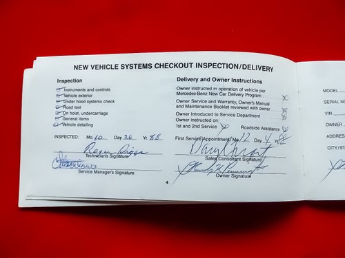 NO RESERVE - 1989 Mercedes-Benz 560SL (R107) à vendre (picture 113 of 125)