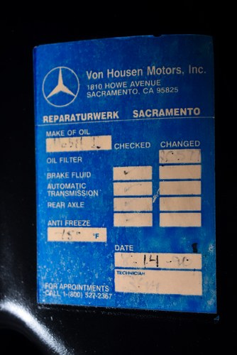 NO RESERVE - 1989 Mercedes-Benz 560SL (R107) à vendre (picture 98 of 125)